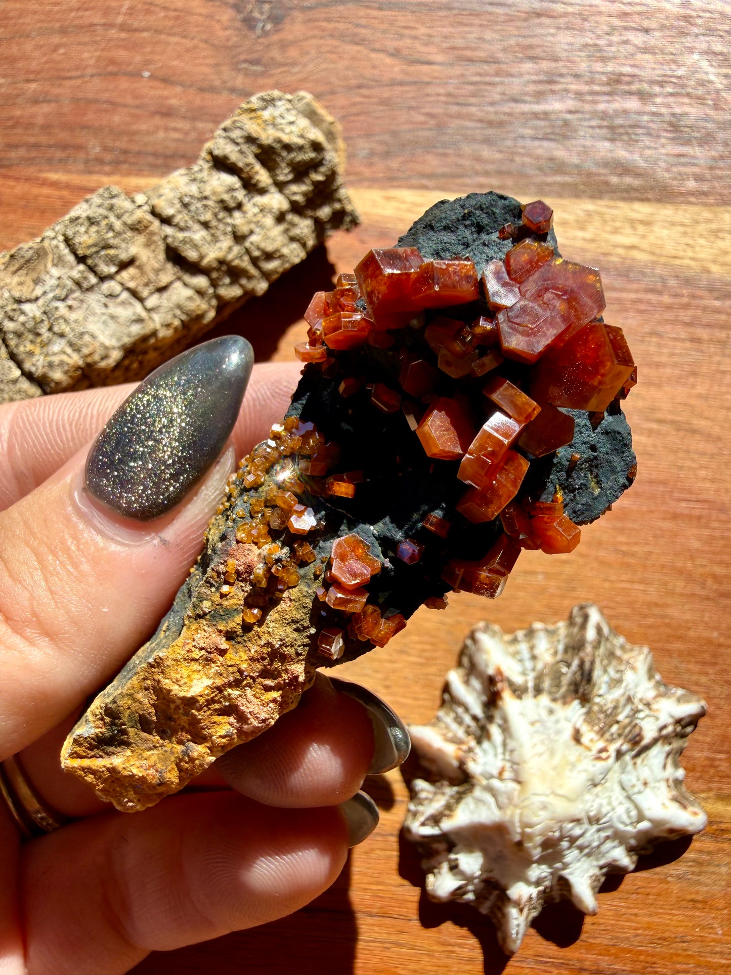 VANADINITE + MAGANESE