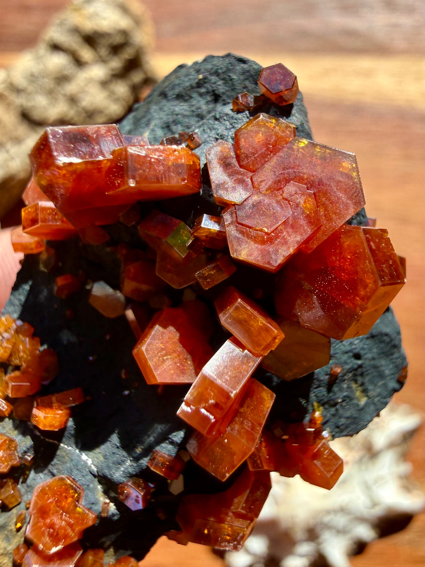 VANADINITE + MAGANESE