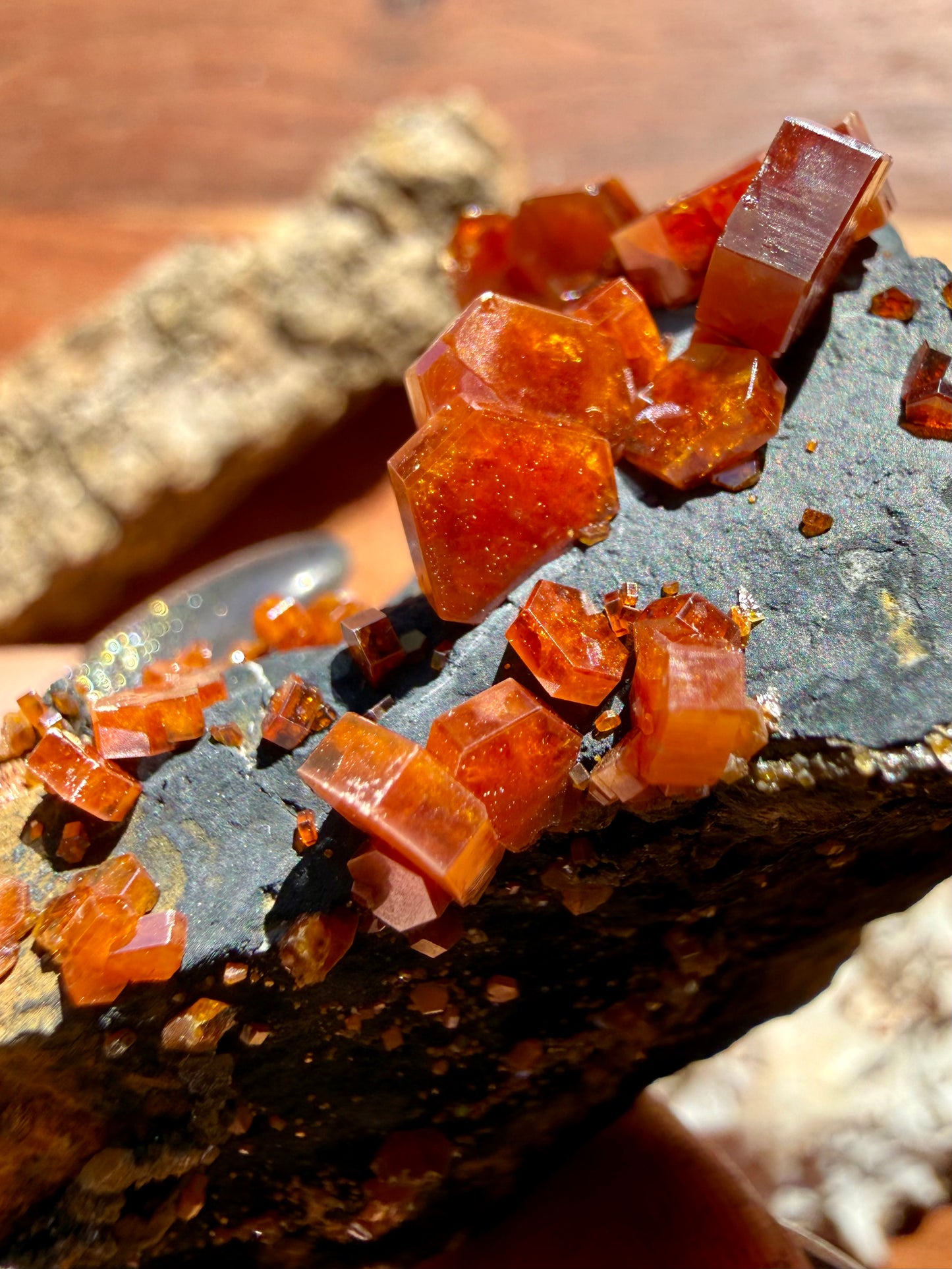 VANADINITE + MAGANESE