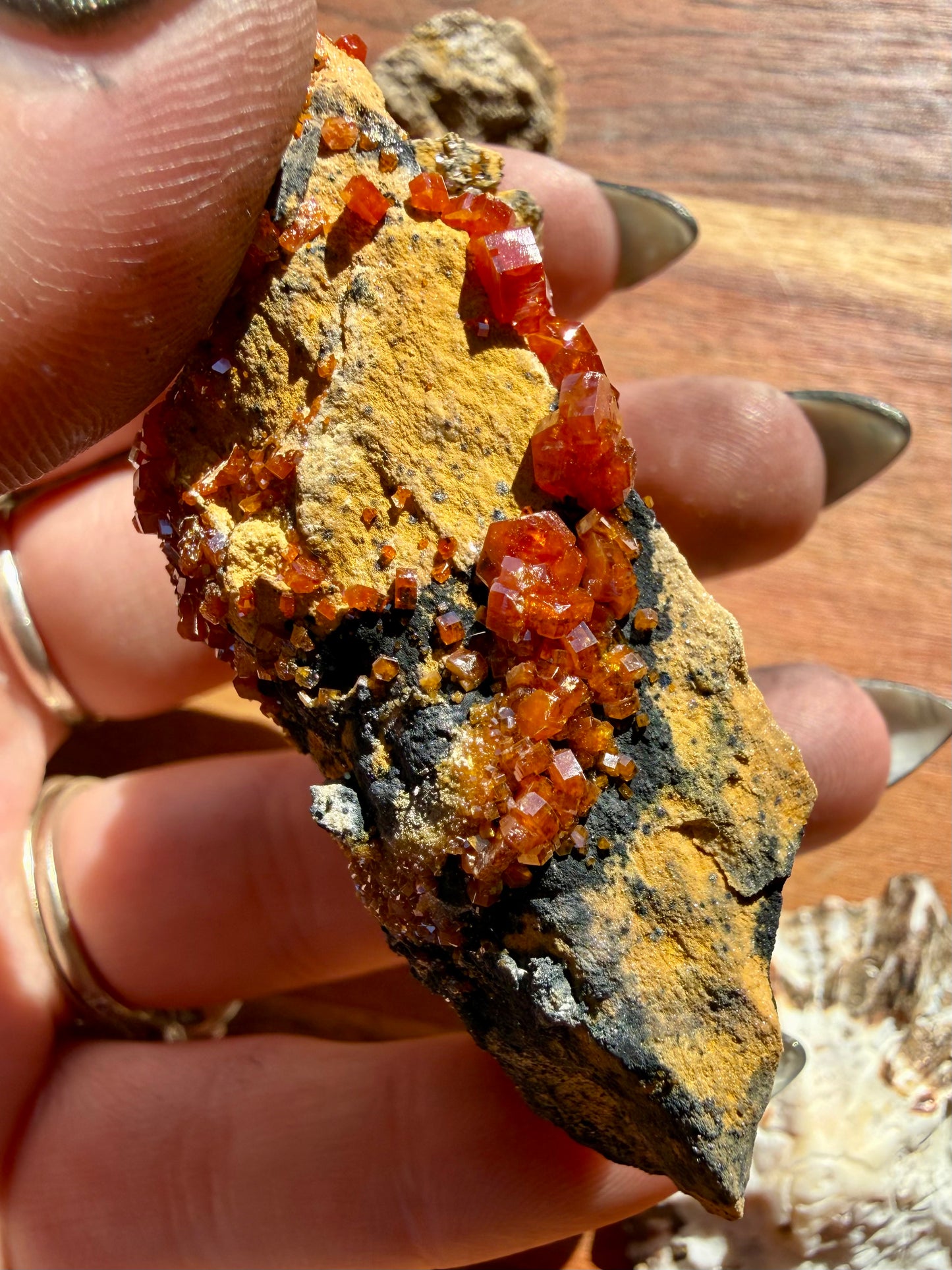 VANADINITE + MAGANESE
