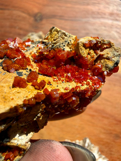 VANADINITE + MAGANESE