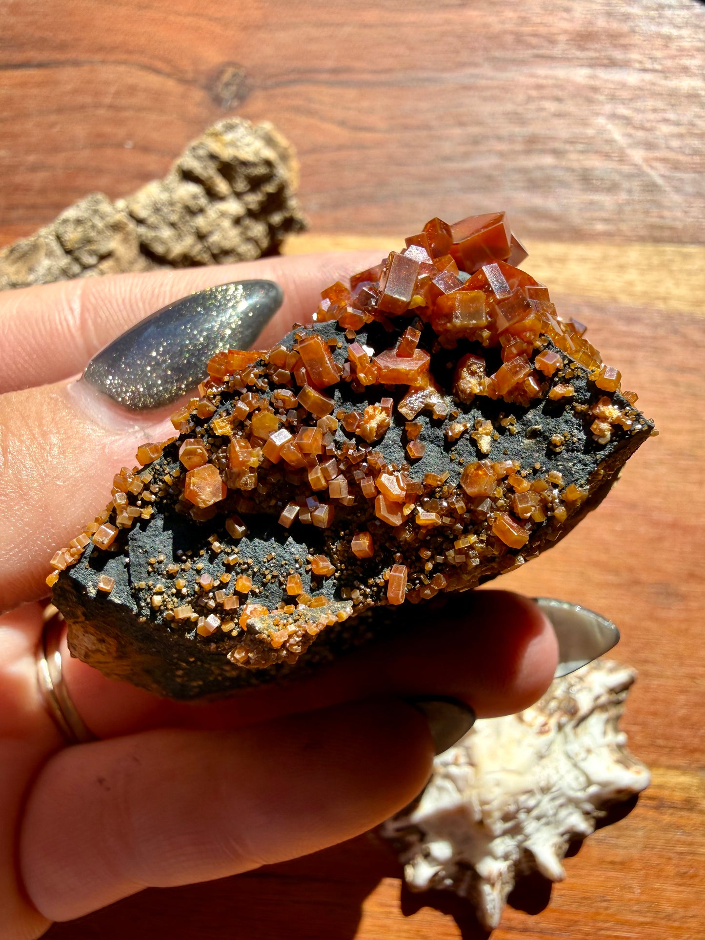 VANADINITE + MAGANESE