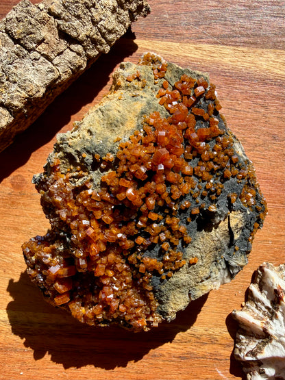 VANADINITE + MAGANESE