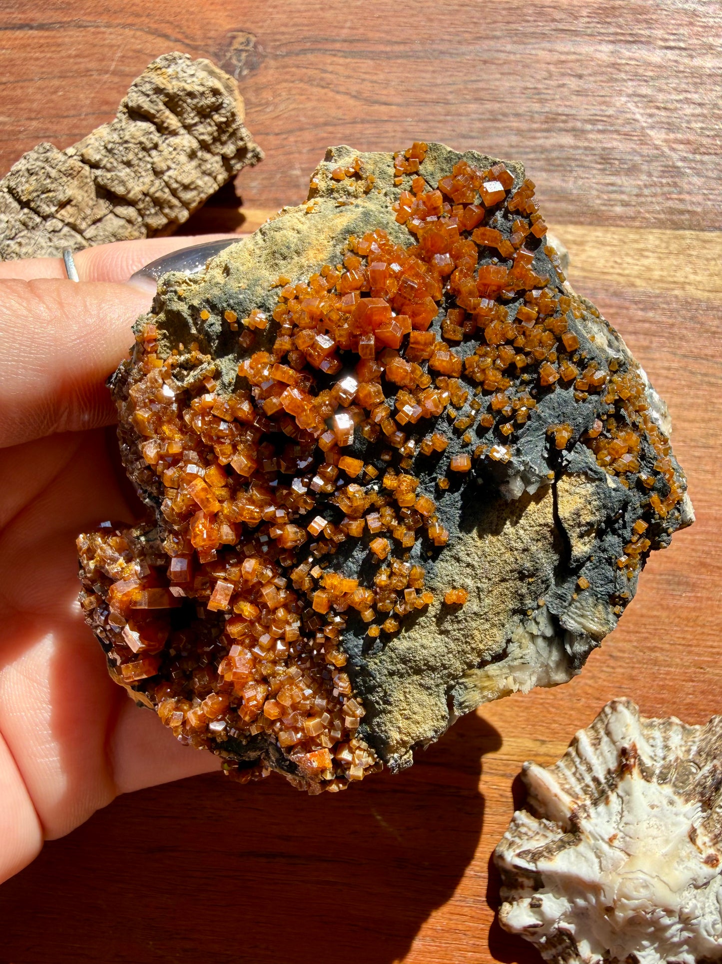 VANADINITE + MAGANESE