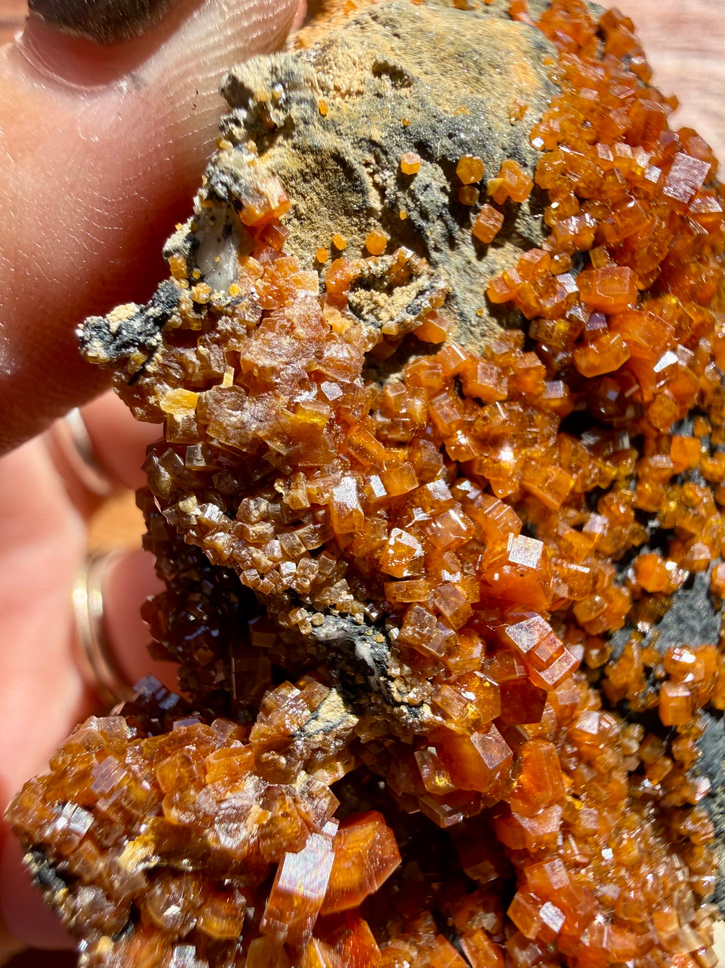 VANADINITE + MAGANESE