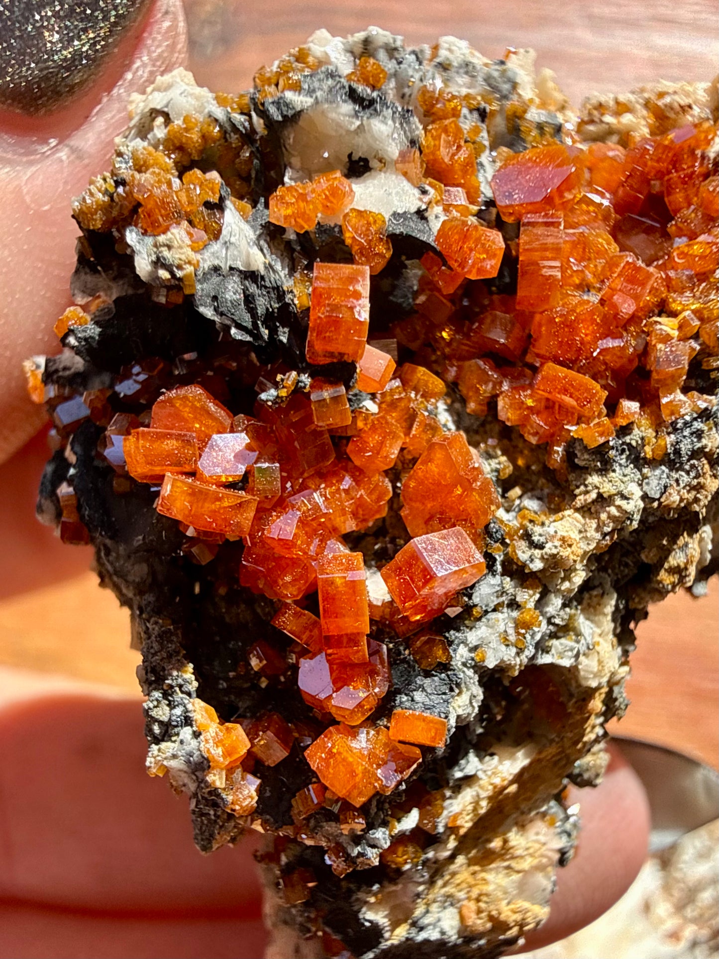 VANADINITE + MAGANESE