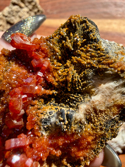 VANADINITE + MAGANESE