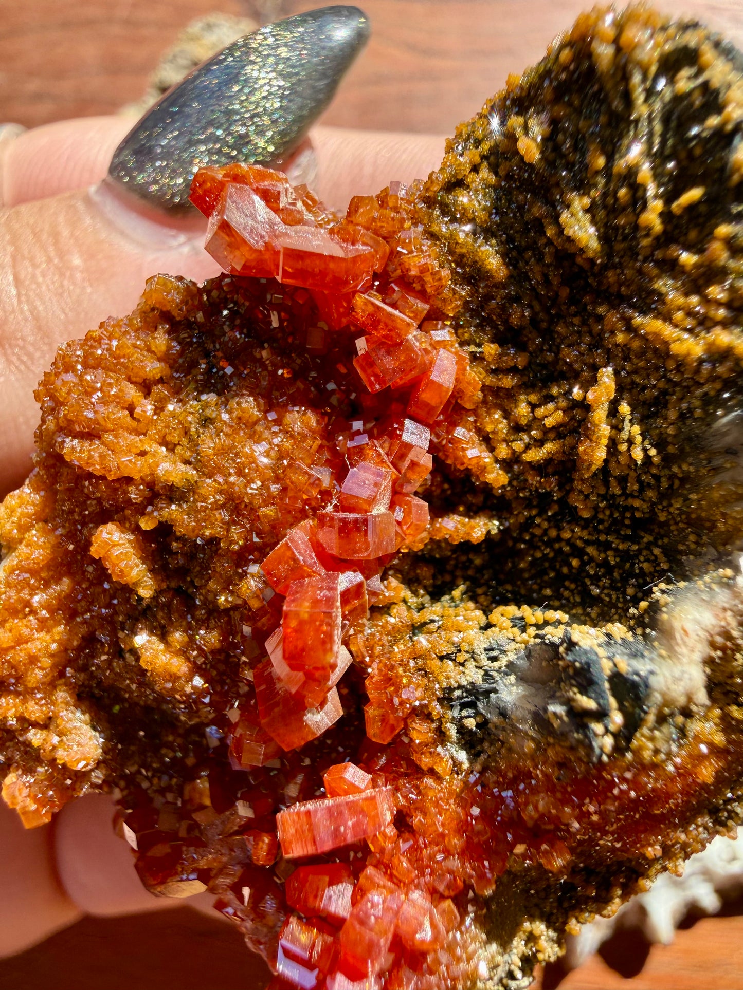 VANADINITE + MAGANESE
