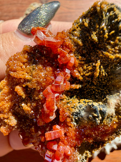 VANADINITE + MAGANESE
