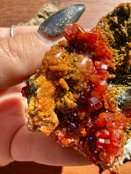VANADINITE + MAGANESE