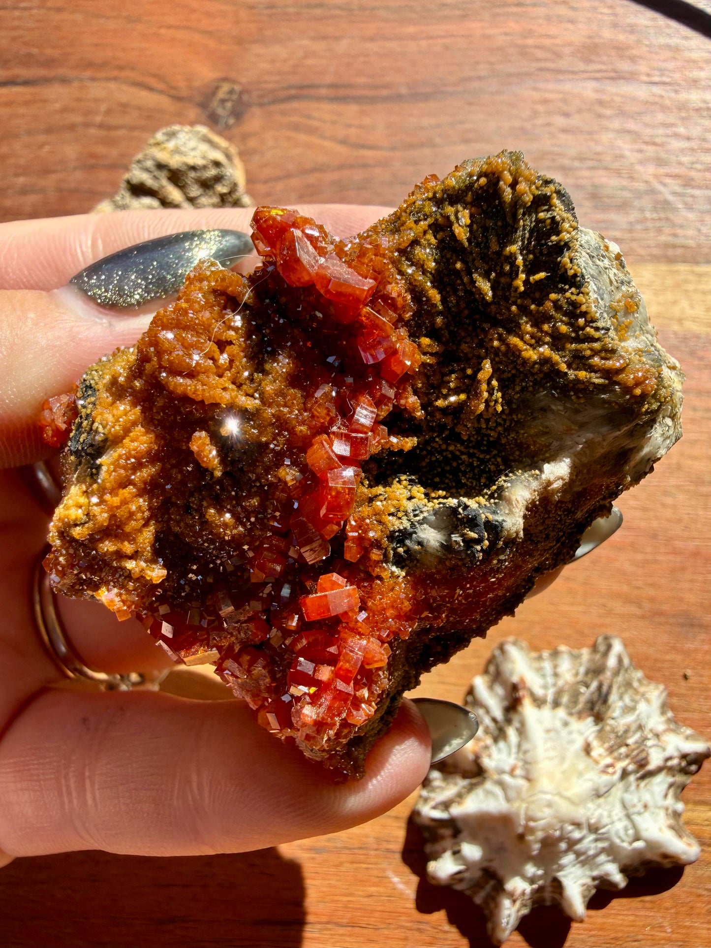 VANADINITE + MAGANESE