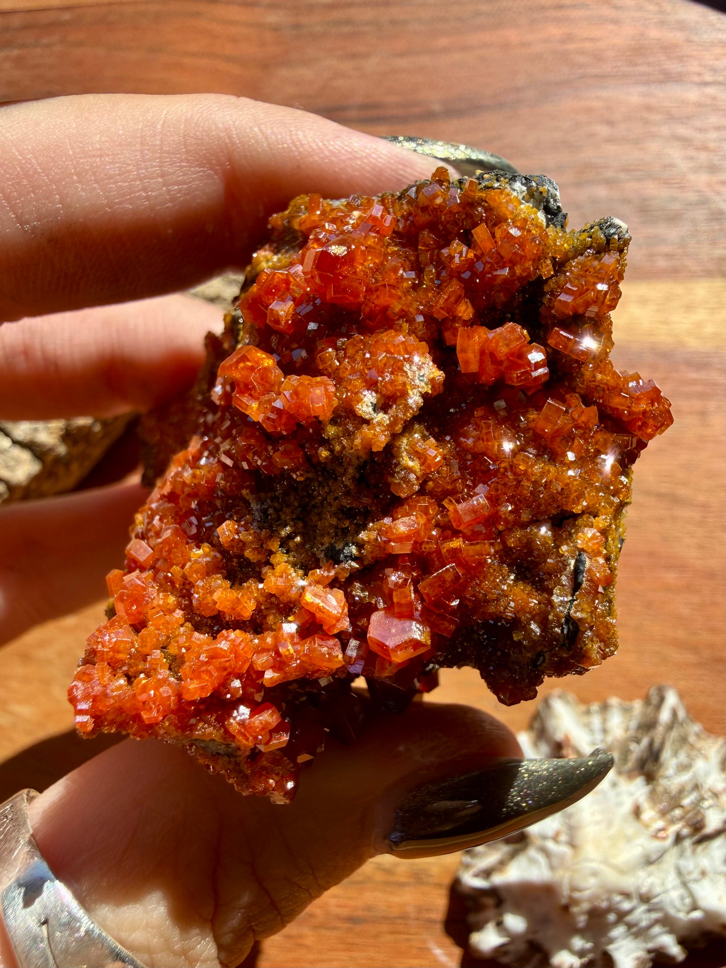 VANADINITE + MAGANESE