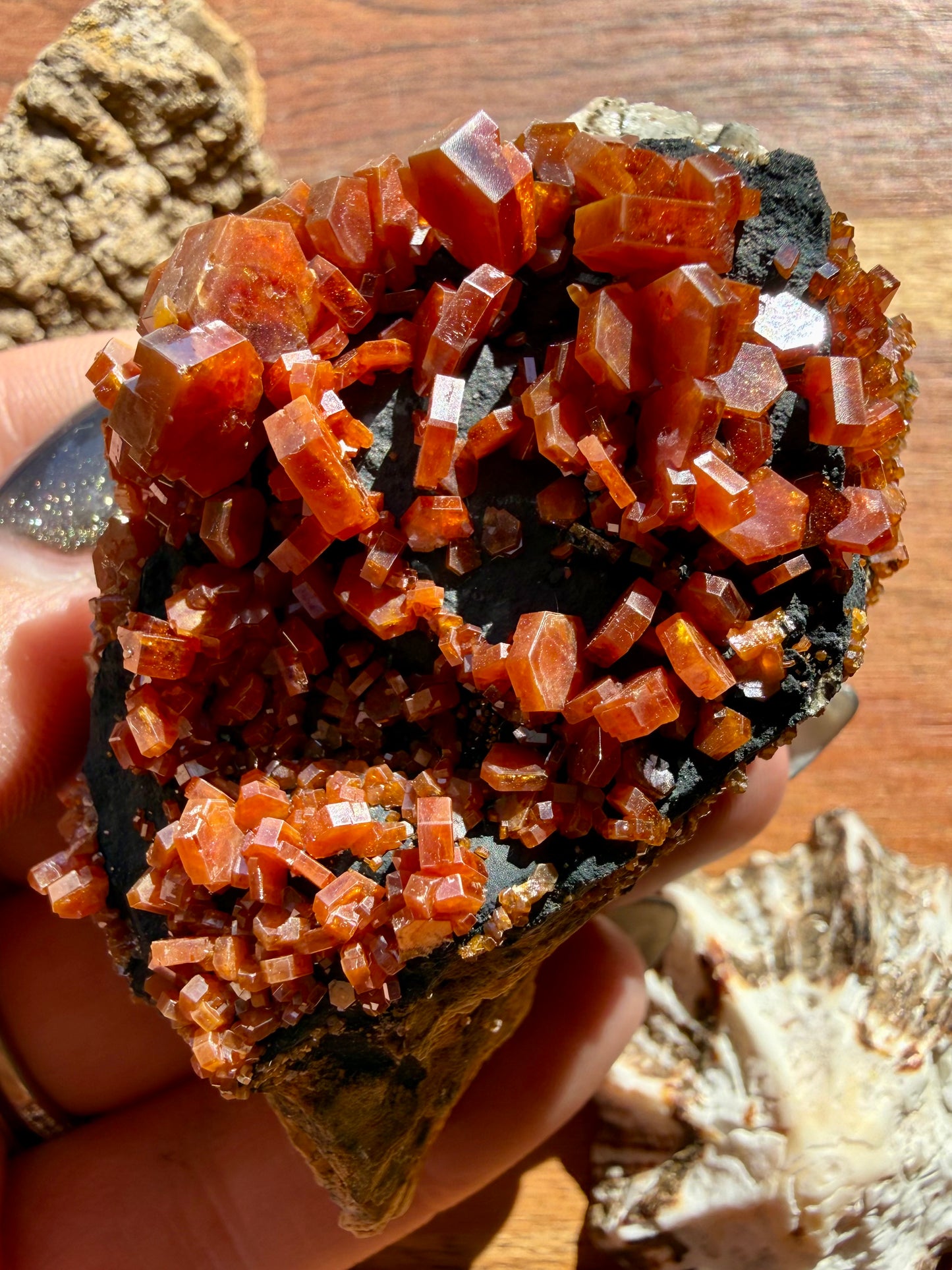 VANADINITE + MAGANESE