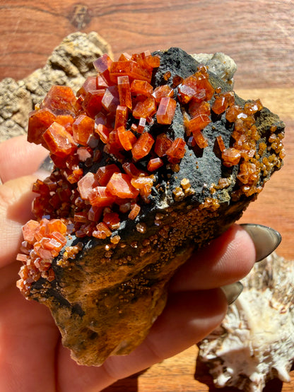 VANADINITE + MAGANESE