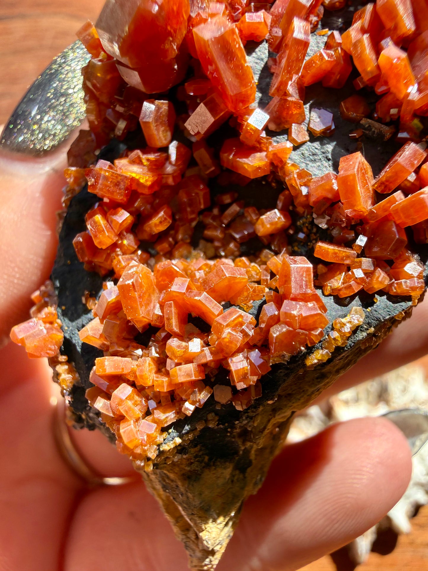 VANADINITE + MAGANESE