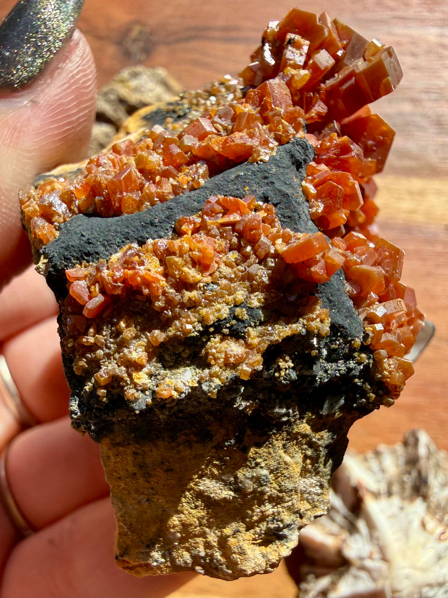 VANADINITE + MAGANESE