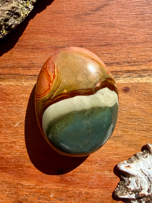 POLYCHROME JASPER PALM STONE