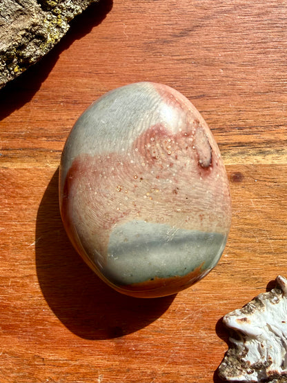 POLYCHROME JASPER PALM STONE