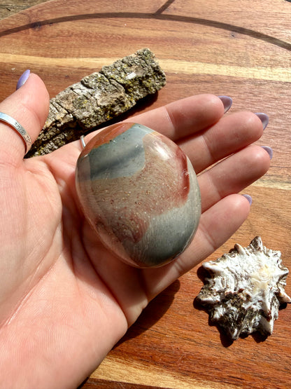 POLYCHROME JASPER PALM STONE