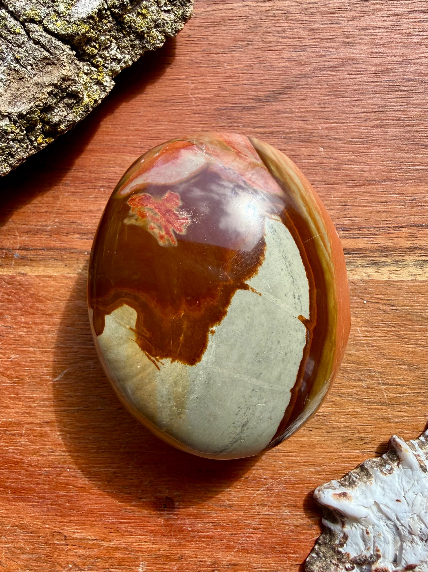 POLYCHROME JASPER PALM STONE