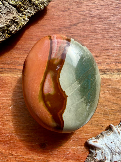 POLYCHROME JASPER PALM STONE