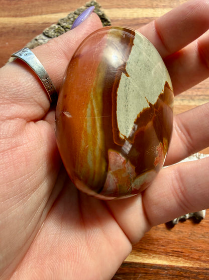 POLYCHROME JASPER PALM STONE