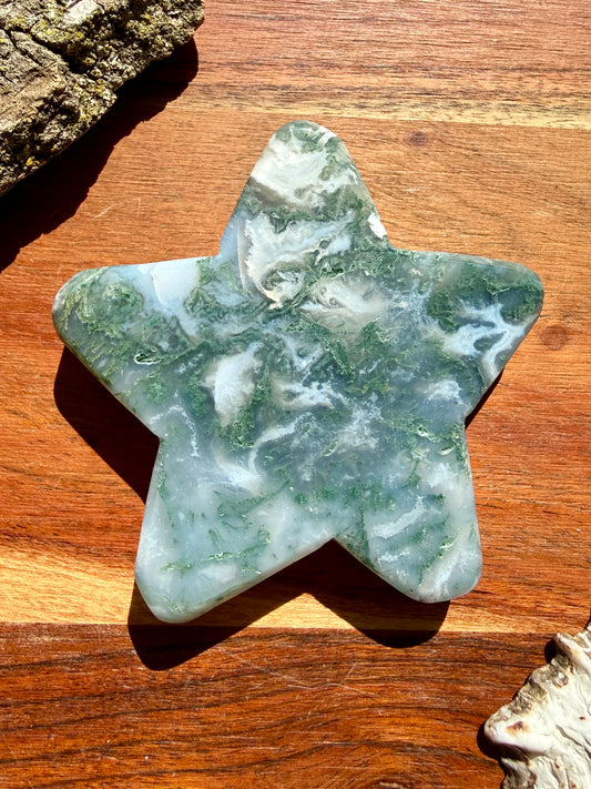 MOSS AGATE STAR