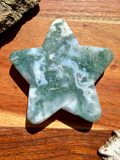 MOSS AGATE STAR