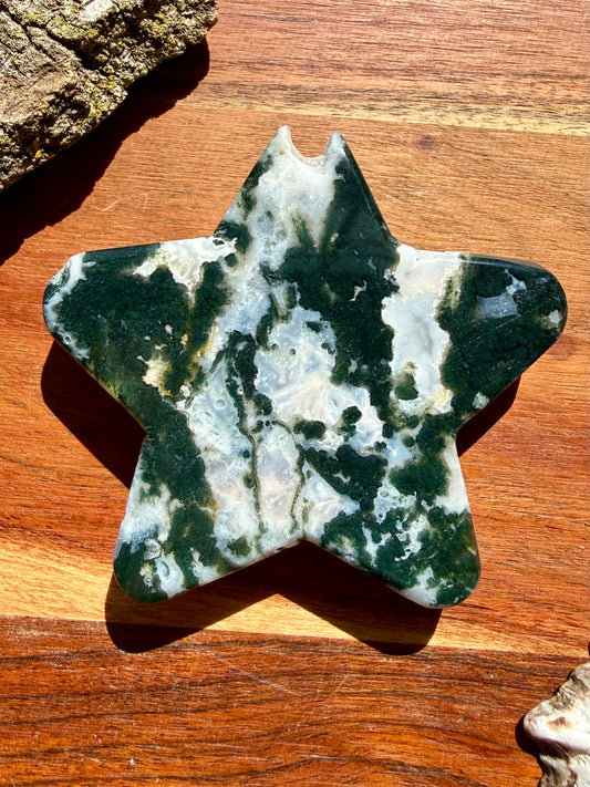 MOSS AGATE STAR