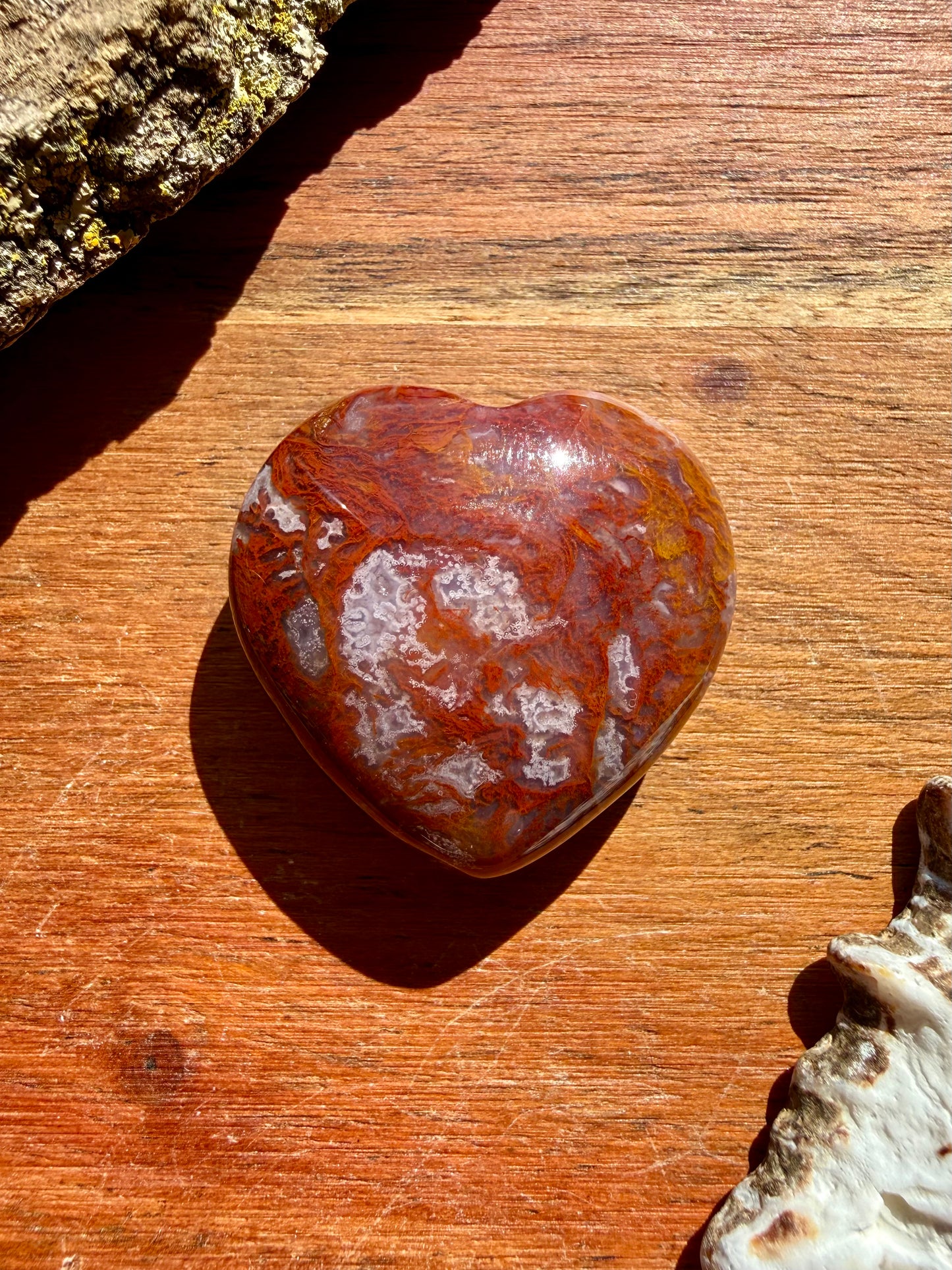 AGUA NUEVA AGATE MINI HEART