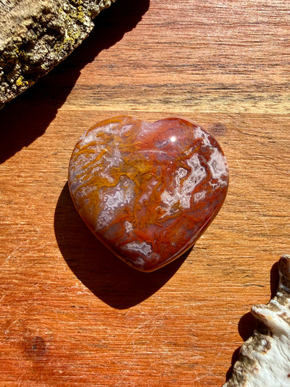 AGUA NUEVA AGATE MINI HEART