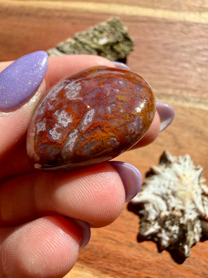 AGUA NUEVA AGATE MINI HEART