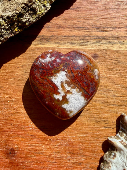 AGUA NUEVA AGATE MINI HEART