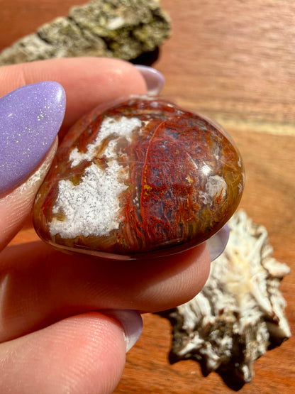 AGUA NUEVA AGATE MINI HEART