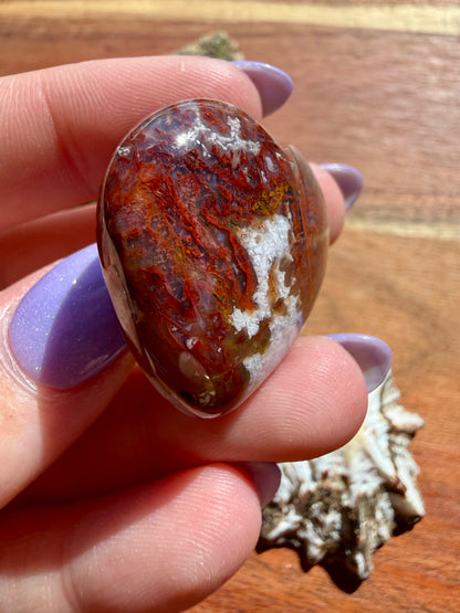AGUA NUEVA AGATE MINI HEART