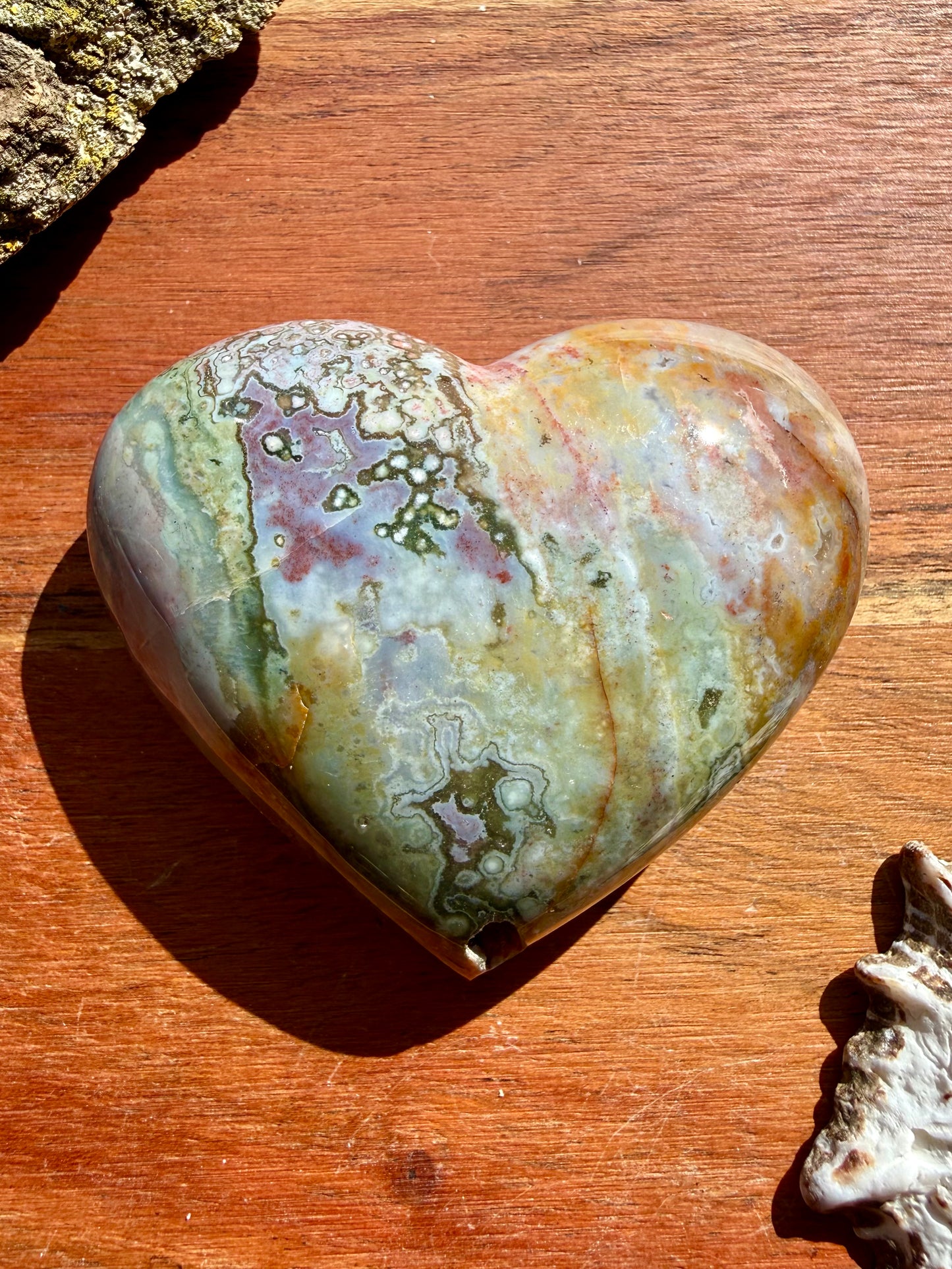 SEA JASPER HEART