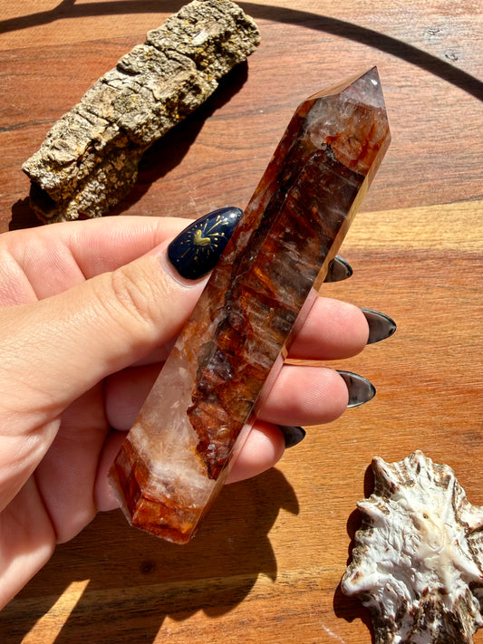 HIGH QUALITY FIRE QUARTZ TOWER