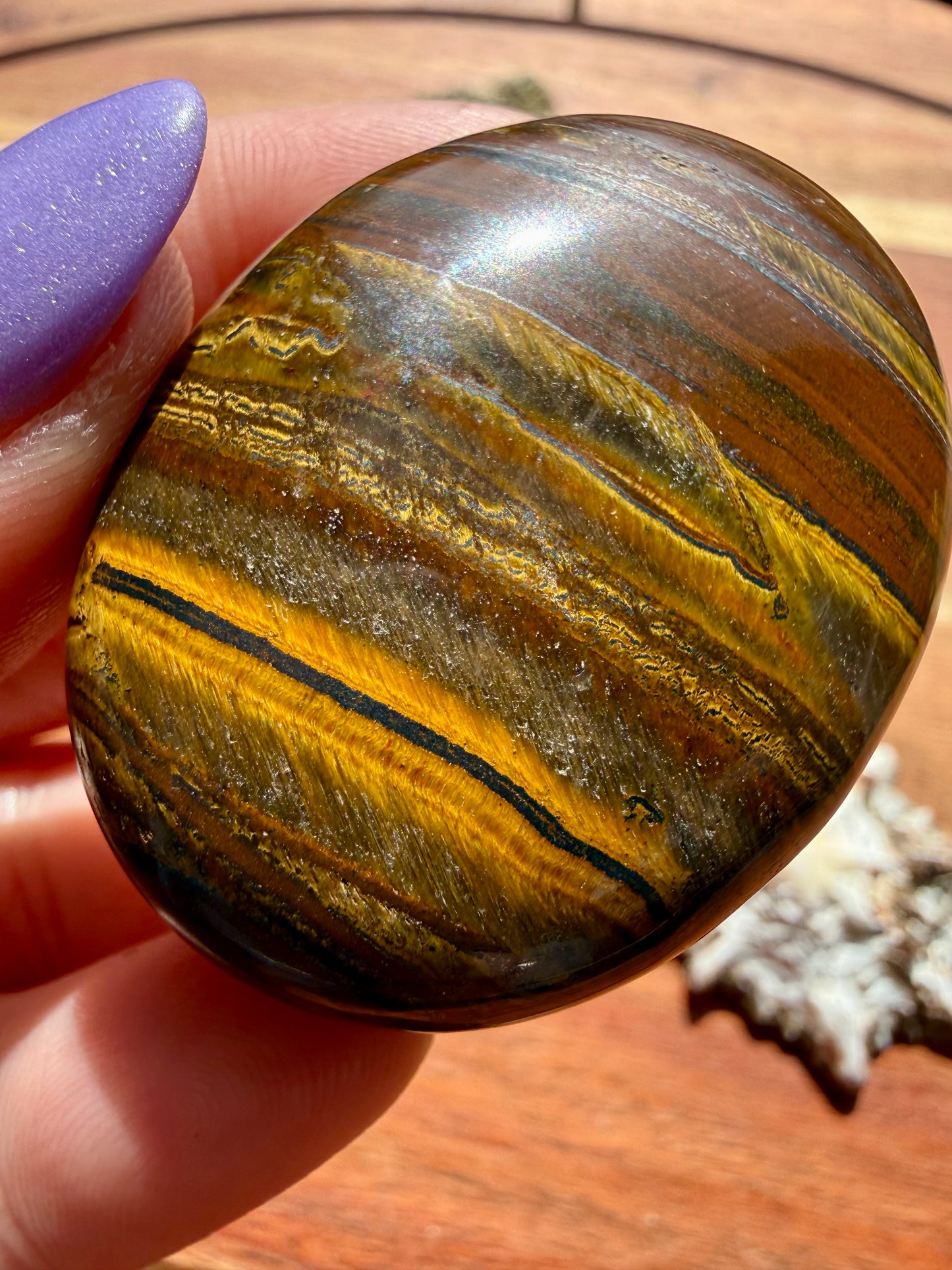 TIGER IRON PALM STONE