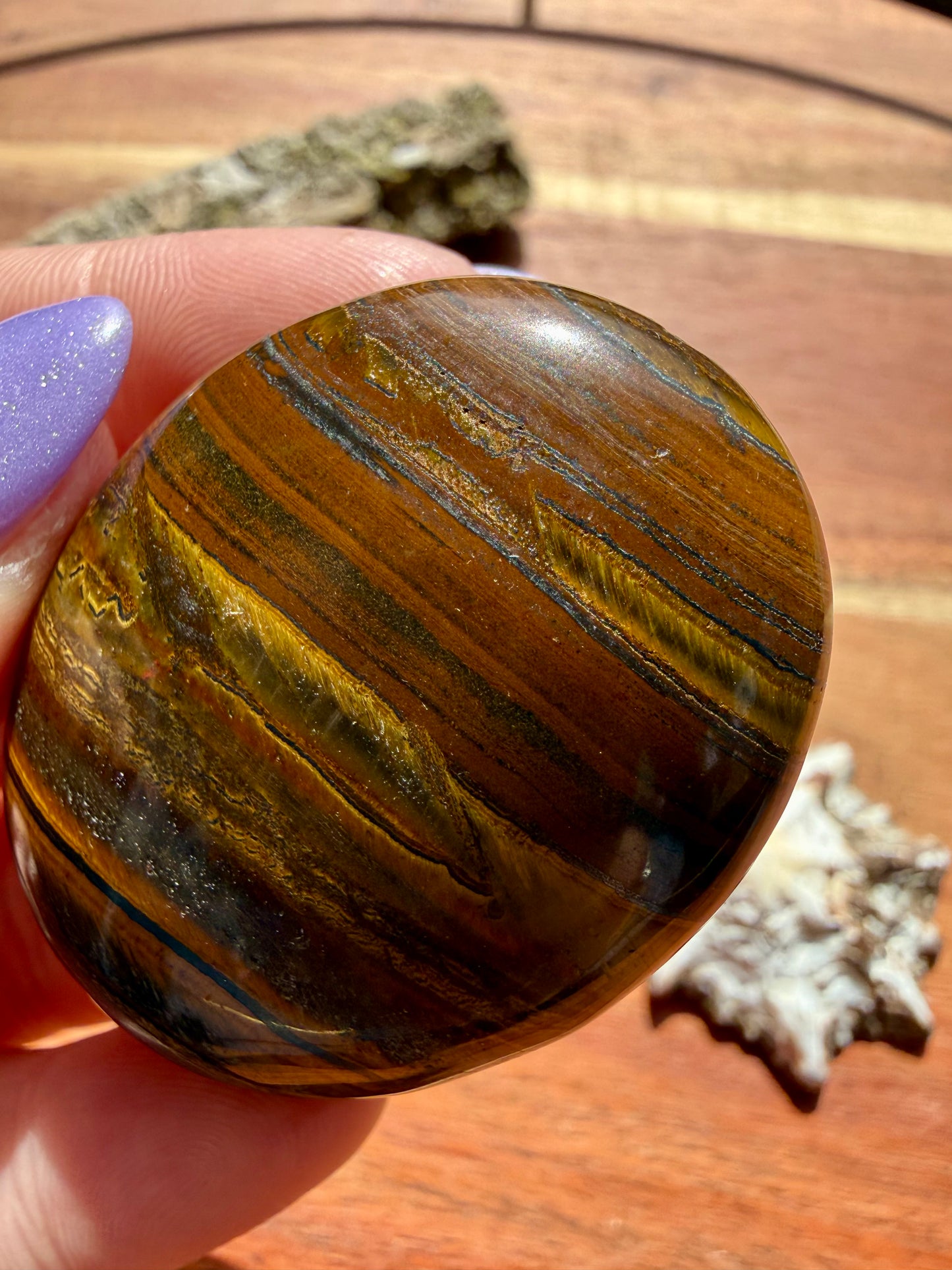 TIGER IRON PALM STONE