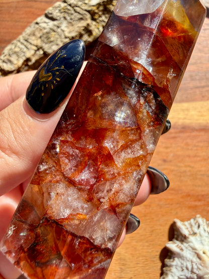 HIGH QUALITY FIRE QUARTZ TOWER
