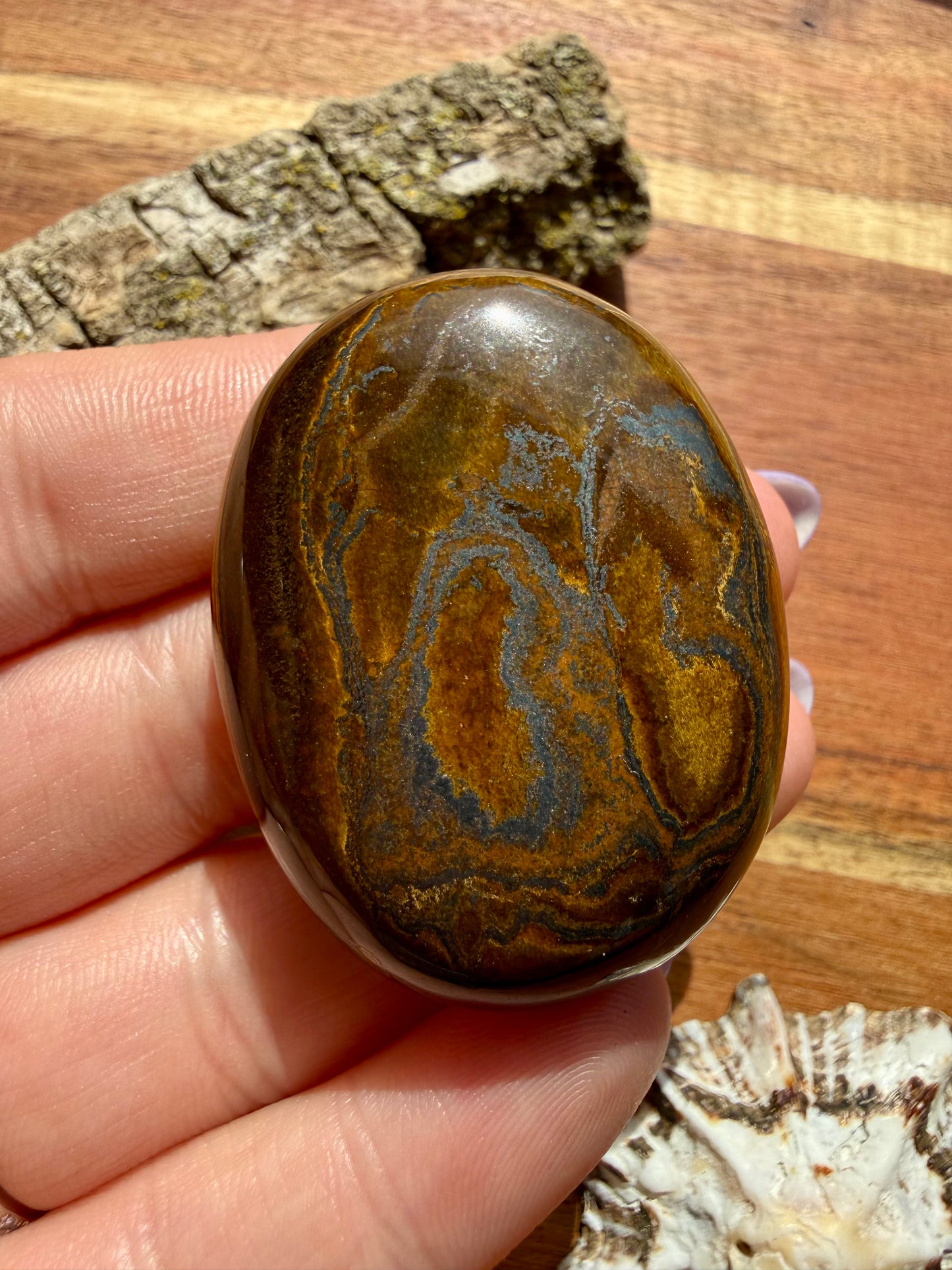 TIGER IRON PALM STONE