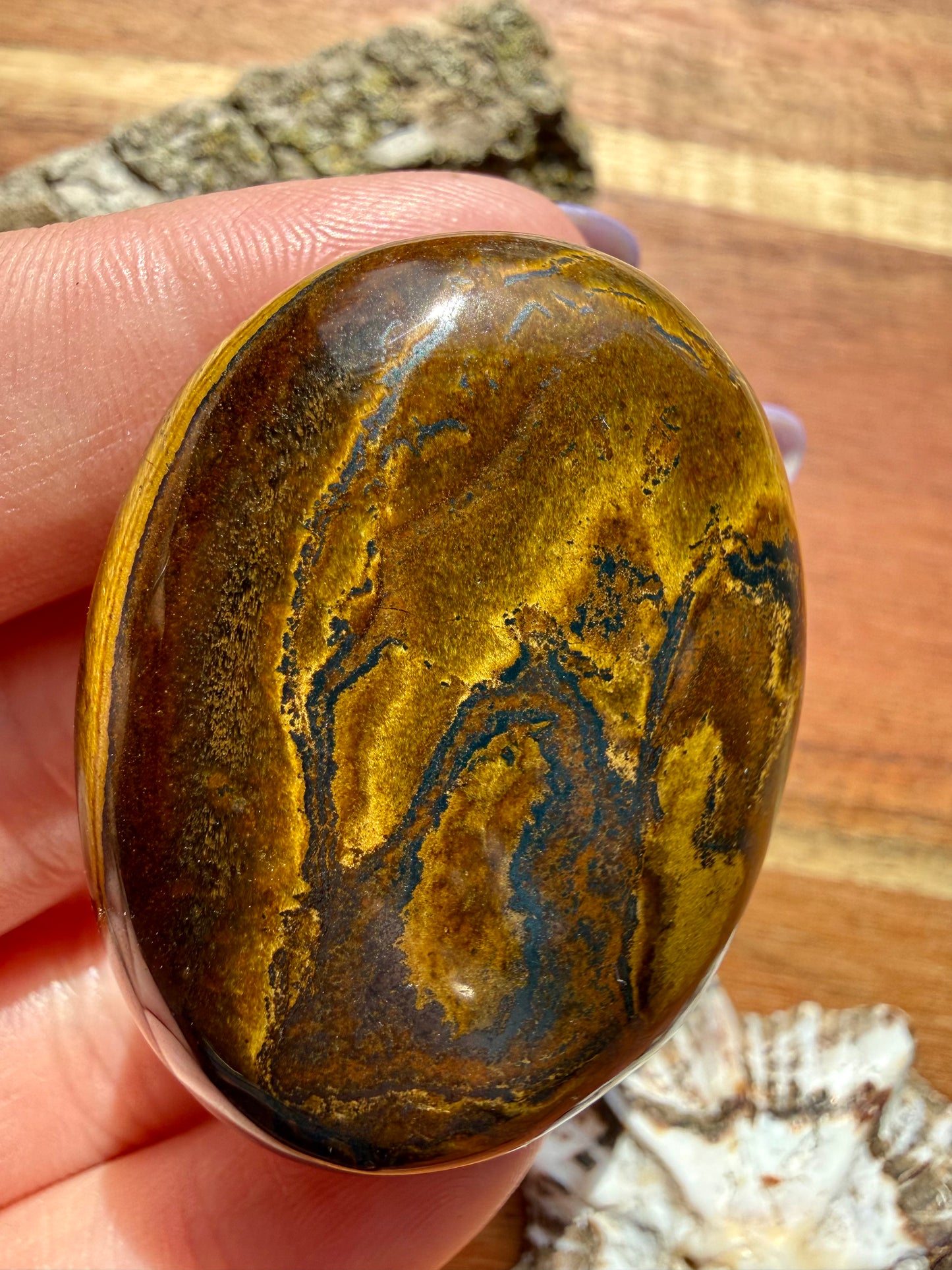TIGER IRON PALM STONE