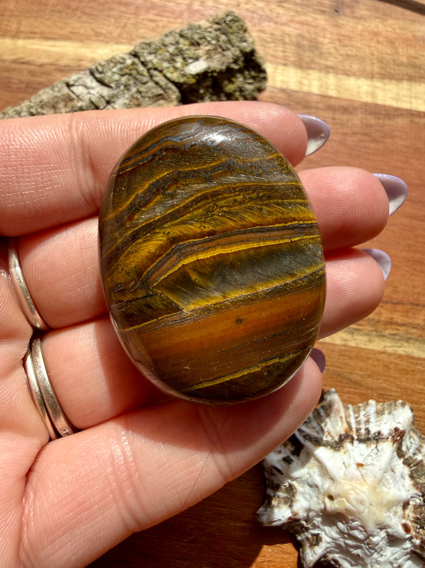 TIGER IRON PALM STONE