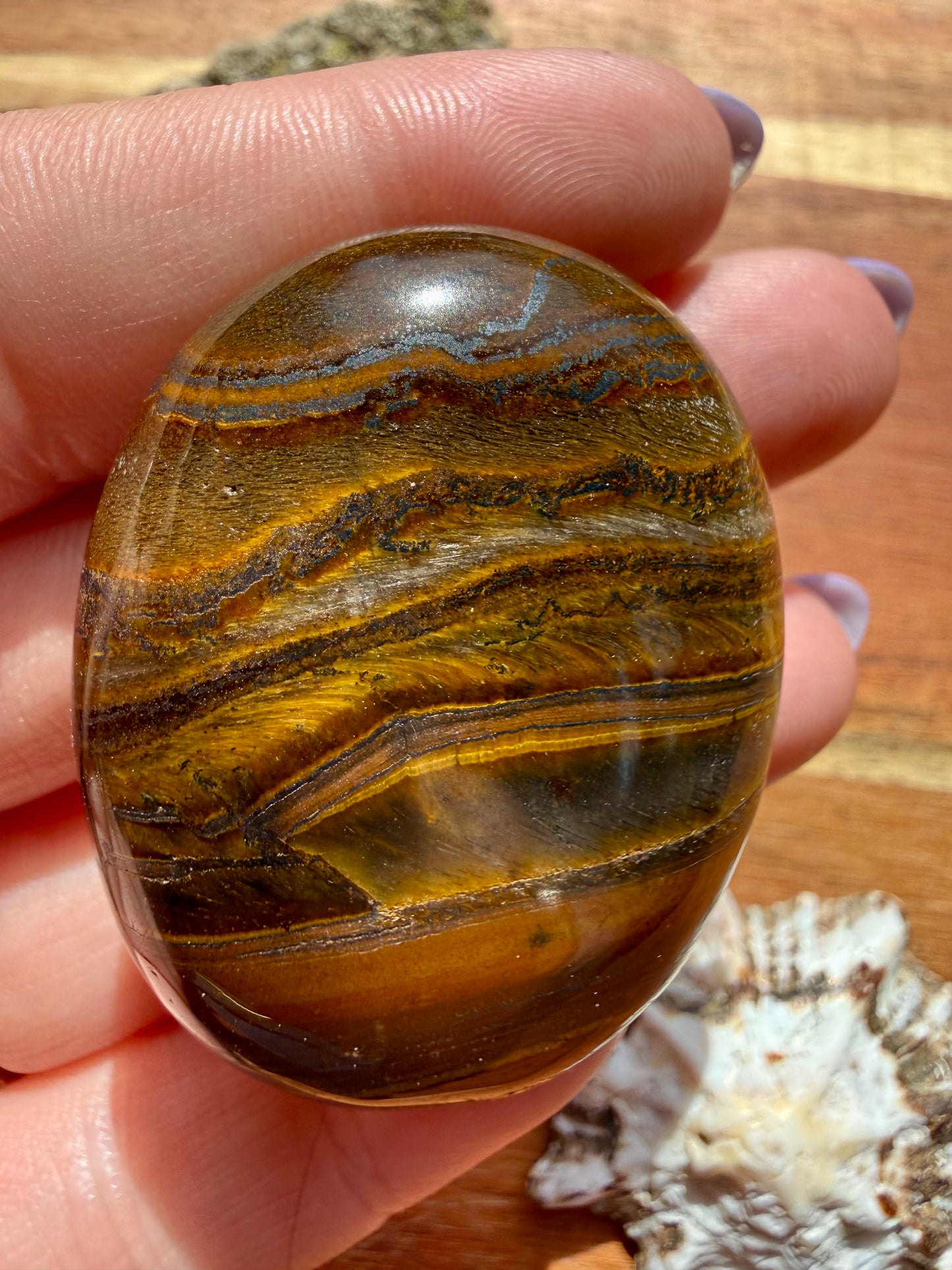 TIGER IRON PALM STONE