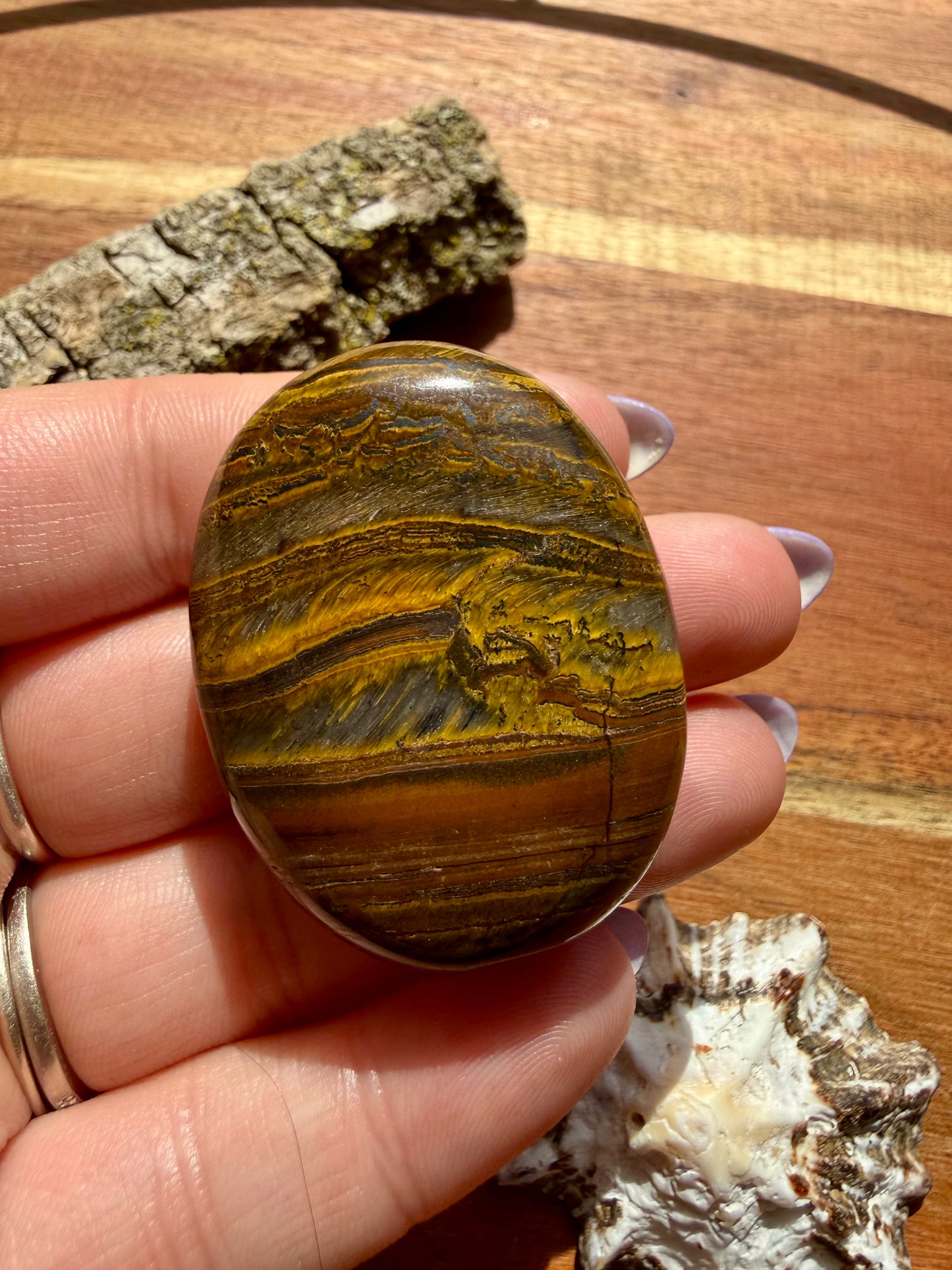 TIGER IRON PALM STONE