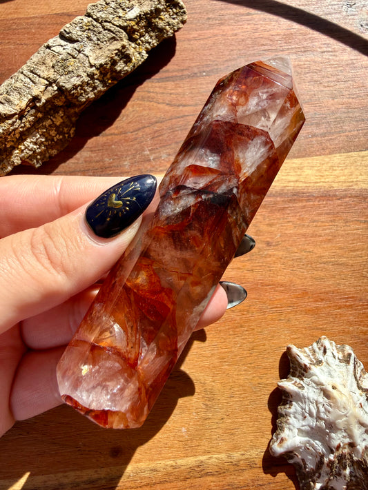 HIGH QUALITY FIRE QUARTZ TOWER