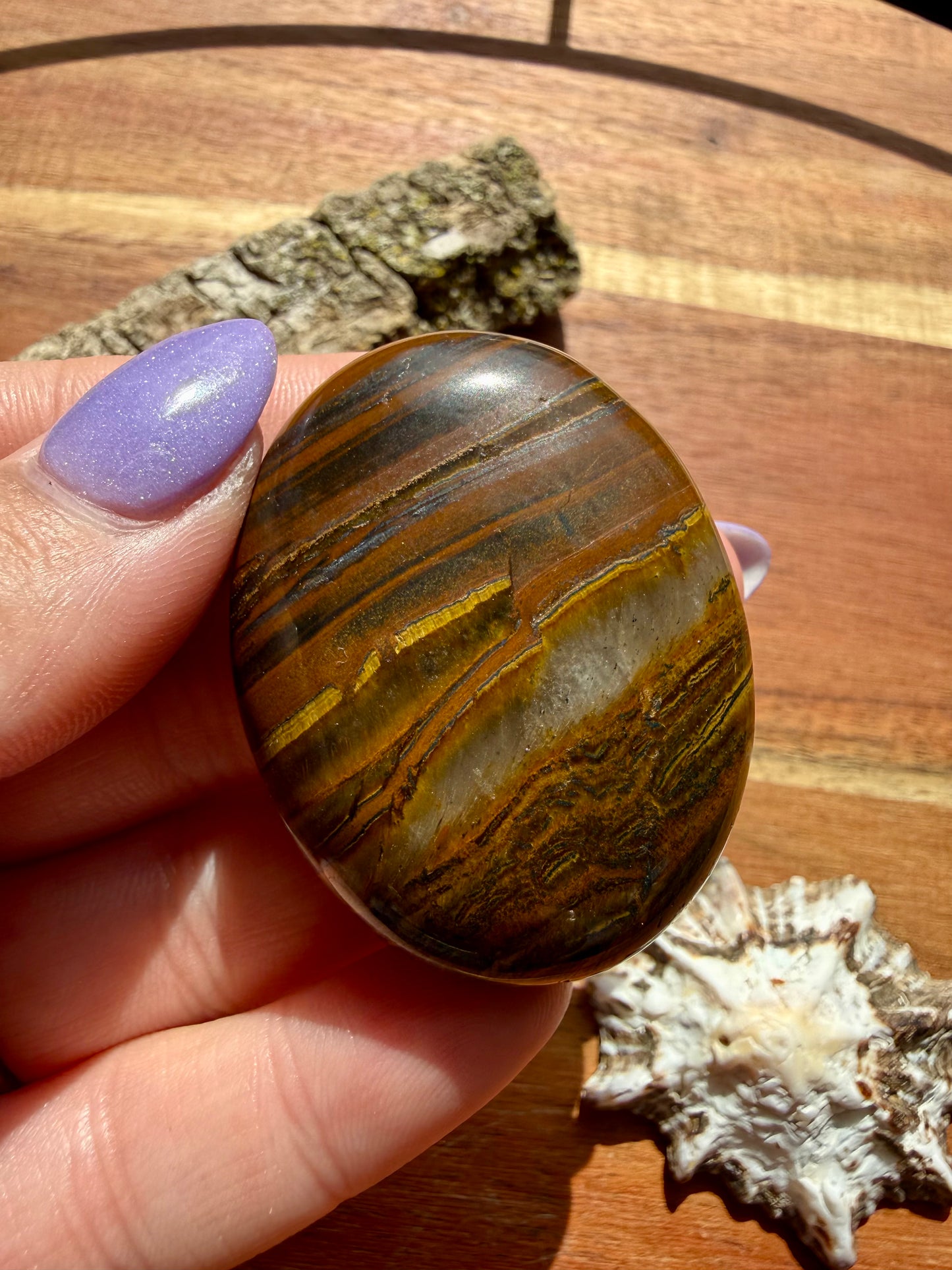 TIGER IRON PALM STONE