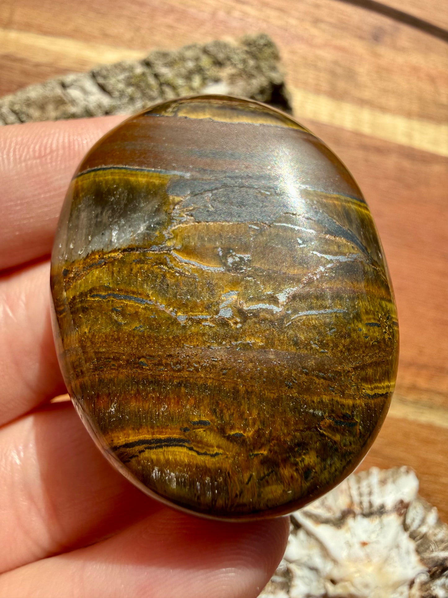 TIGER IRON PALM STONE