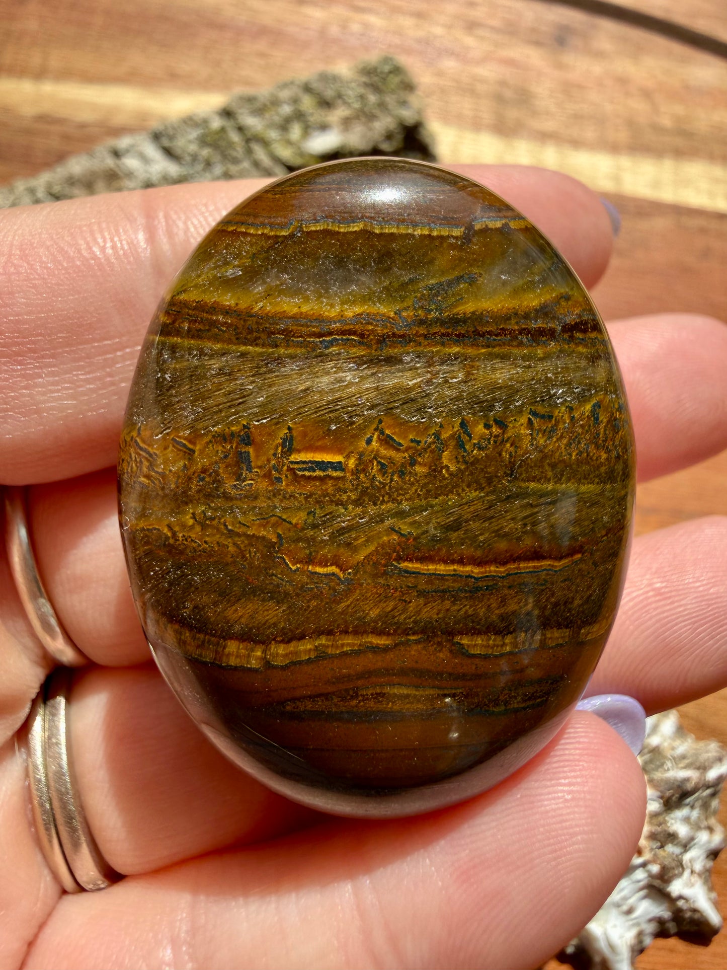 TIGER IRON PALM STONE
