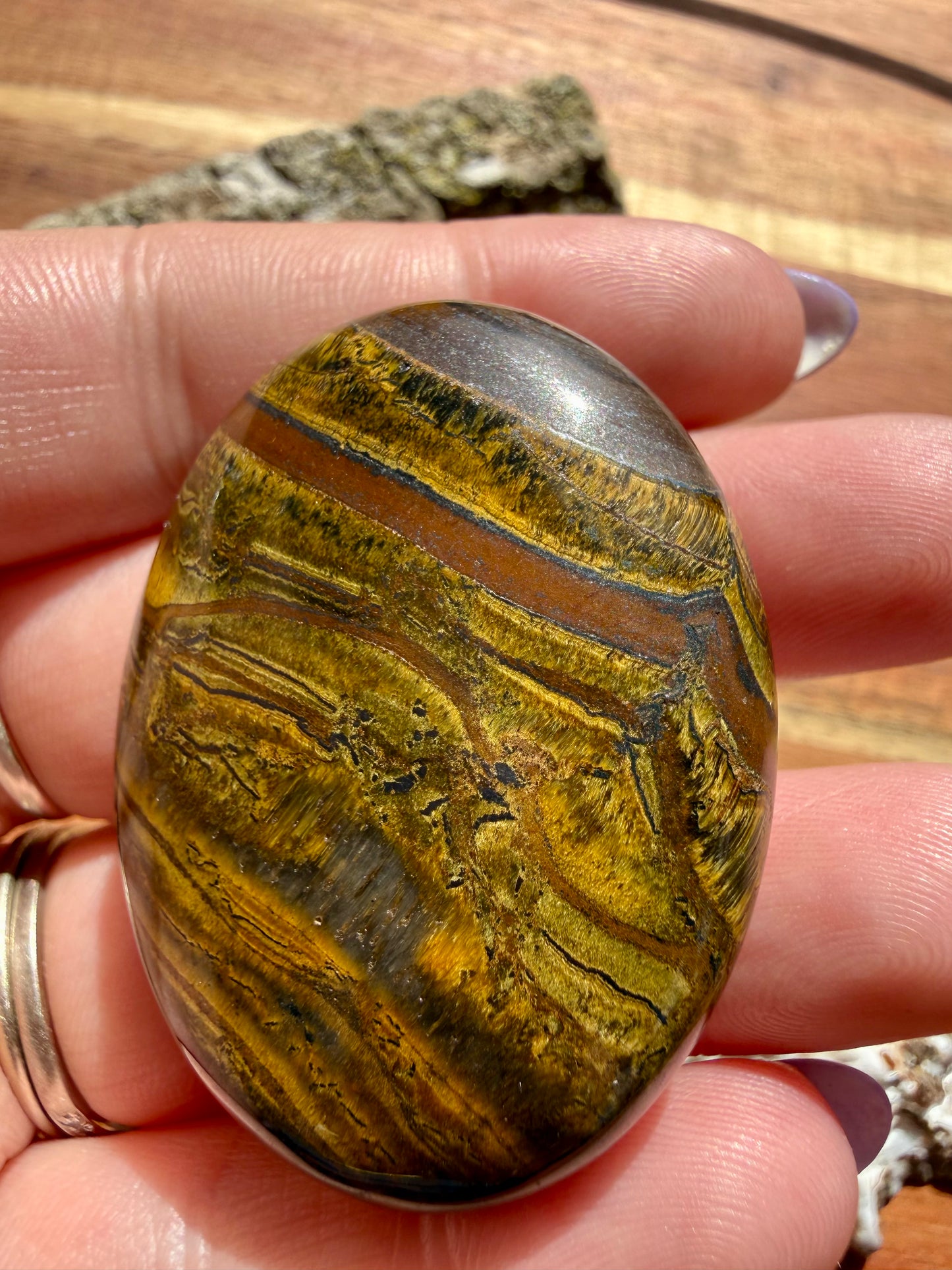 TIGER IRON PALM STONE